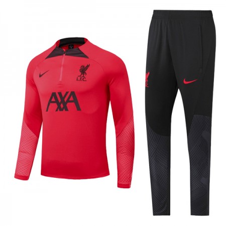 Lasten Liverpool Kit Quarter Zip Training Huppari 2022-23 Punainen
